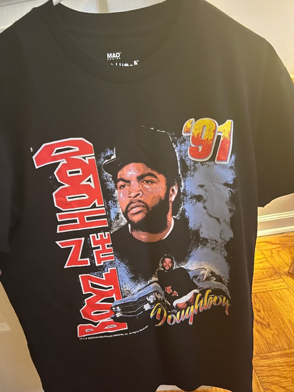 Boyz N the Hood movie graphic tee shirt